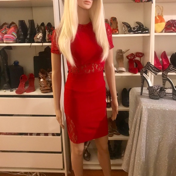 Venus Dress With Red Lace - Picture 8 of 8